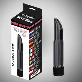 Toy boy mini black mini vibrator 13,3 cm x 5,6 inch