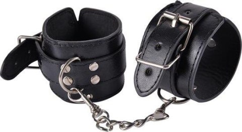 Kinky cuffs black adjustable cuffs