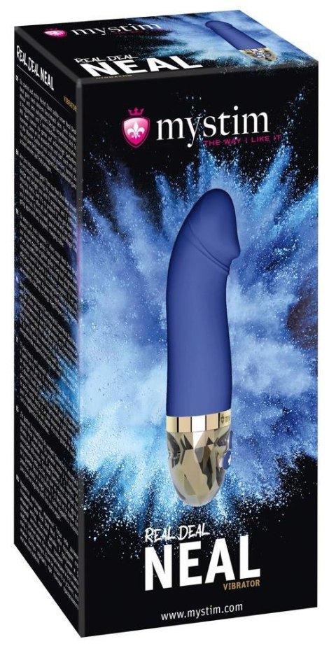 Real Deal Neal Vibrator blue