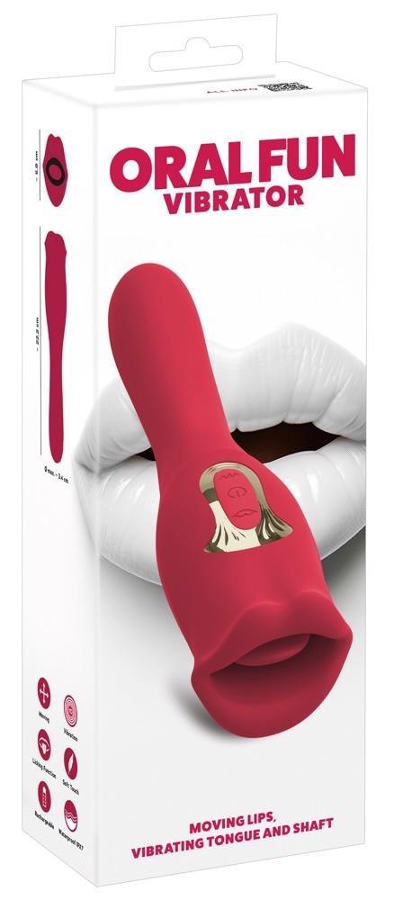 Oral Fun Vibrator L Moving Lip Oral Fun Vibrator L Moving Lip