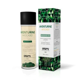 AVENTURINE AVOCADO Organic Massage Oil with stones 100 ml