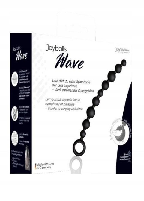 Plug/kulki-Joyballs anal Wave, long, black