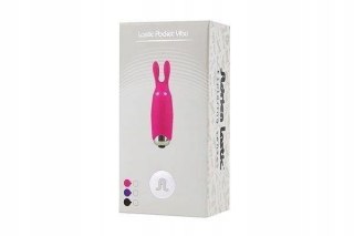 Stymulator-Wibrator - Lastic pocket vibe Rabbit Black