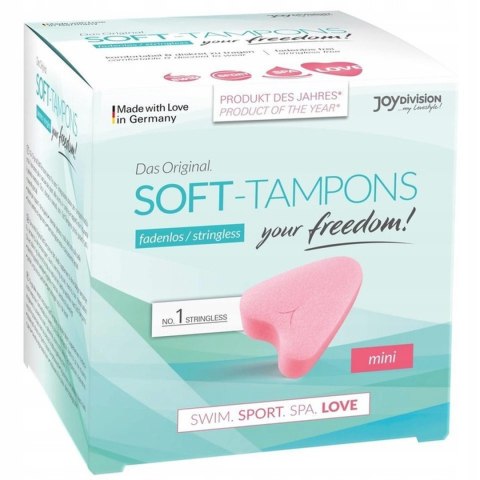 Tampony-Soft-Tampons mini, box of 3