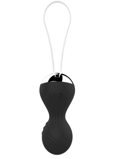 Kulki Kegel z Wibrującego Silikonu USB 10 Funkcji / Zdalne Sterowanie - Czarne Kulki Kegel z Wibrującego Silikonu USB 10 Funkcji / Zdalne Sterowanie - Czarne