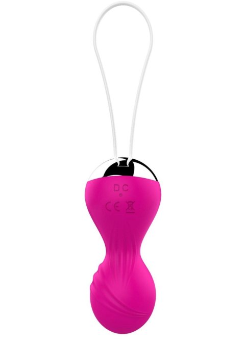 Kulki Kegel z Wibrującego Silikonu USB 10 Funkcji / Zdalne Sterowanie - Różowe Kulki Kegel z Wibrującego Silikonu USB 10 Funkcji / Zdalne Sterowanie - Różowe