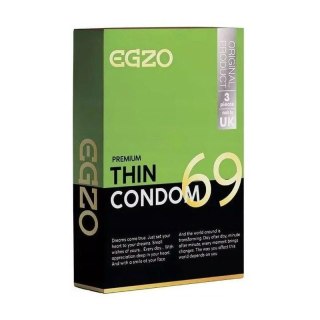 Prezerwatywy EGZO traditional condom THIN 3pc