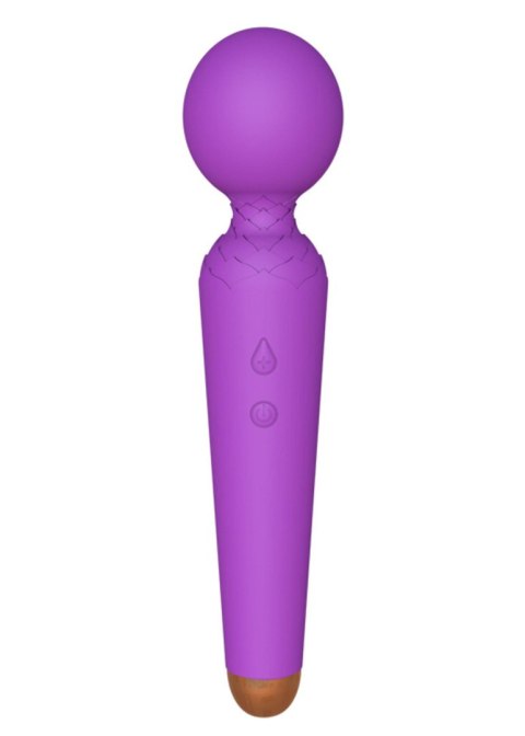 Stymulator-Rechargeable Power Wand USB 10 Functions - Purple