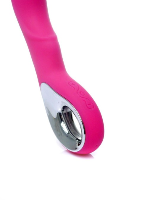 Vibrator G-spot 10 functions USB Pink