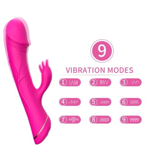 Rubberco Rose Red, 2* 9 vibration functions