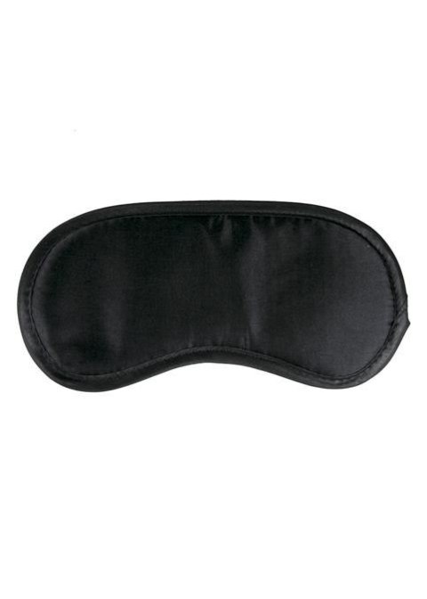 Maska-Black Satin Eye Mask