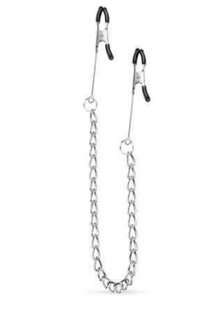 Stymulator-Long Nipple Clamps With Chain