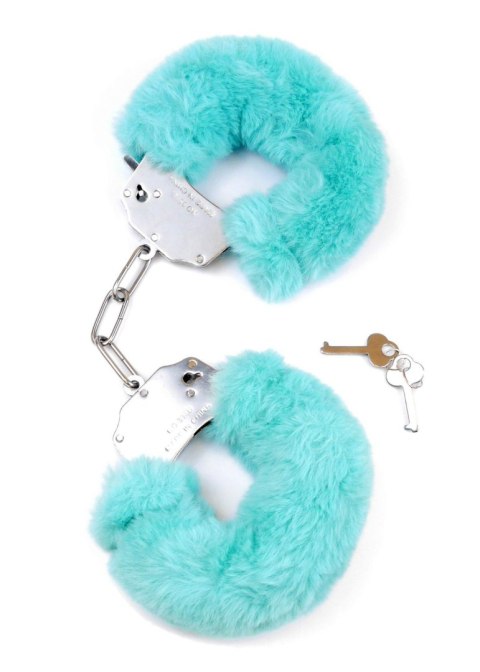 Kajdanki Fetish B - Series- Furry Cuffs Blue