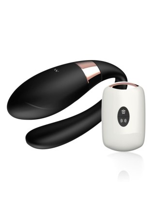 Stymulator-V-Vibe Black USB 7 Function / Remote Control