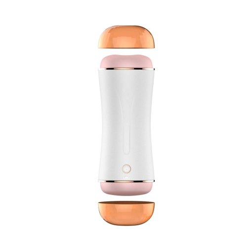 Masturbator - B - Series - Vibrating Masturbation Cup USB 10 function + Interactive Function / Double Ends