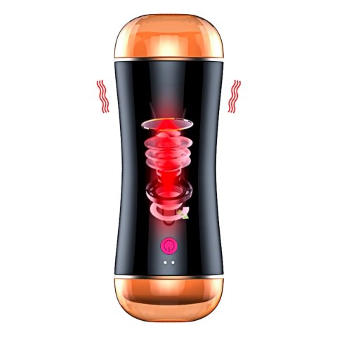 Masturbator-Vibrating Masturbation Cup USB 10 function + Interactive Function / Double Ends Masturbator-Vibrating Masturbation Cup USB 10 function + Interactive Function / Double Ends