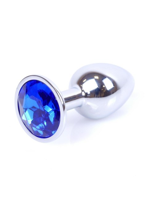 Plug-Jewellery Silver PLUG- Dark Blue