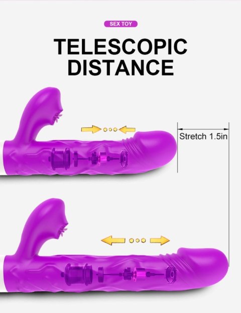 Wibrator- SiliconeTongue Vibrator, USB 10 Function Wibrator- SiliconeTongue Vibrator, USB 10 Function