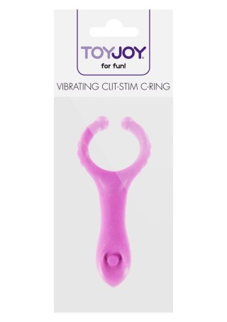 Vibrating Clit-Stim C-Ring Purple