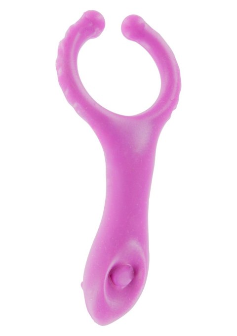 Vibrating Clit-Stim C-Ring Purple