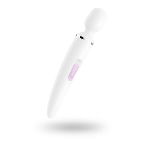 Wibrator - Satisfyer Wand-er Woman (White/Chrome)