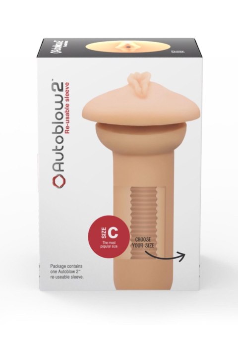 Autoblow 2+ Vagina Sleeve C Light skin tone