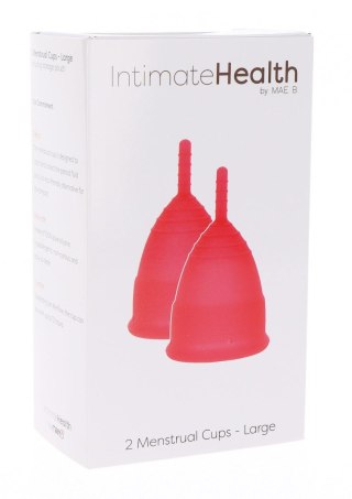 Menstrual Cups Size L Red