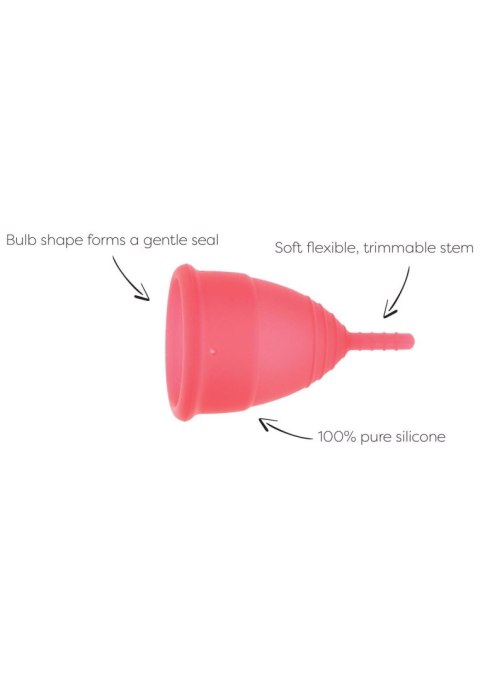 Menstrual Cups Size L Red