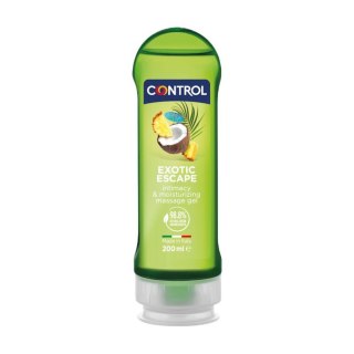 Control Exotic Escape 200 ml - żel intymny, do masażu tropikalny