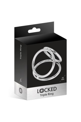 LOCKED TRIPLE RING 45/32/37 MM (Size: T1)