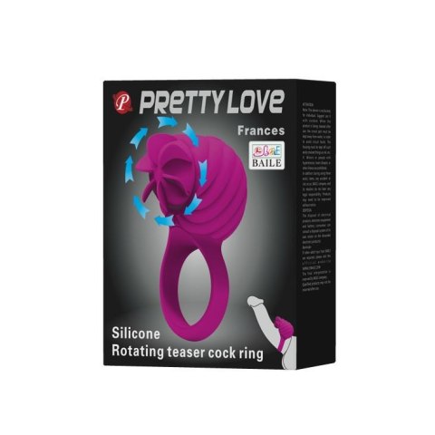 PRETTY LOVE -Frances Rotating teaser cock ring