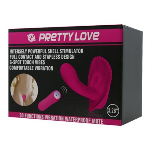 PRETTY LOVE -POWERFUL SHELL STIMULATOR, 30 vibration functions Wireless remote control