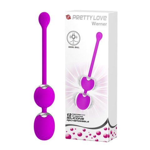 Prettylove silikonowe kulki gejszy z wibracjami Prettylove silikonowe kulki gejszy z wibracjami