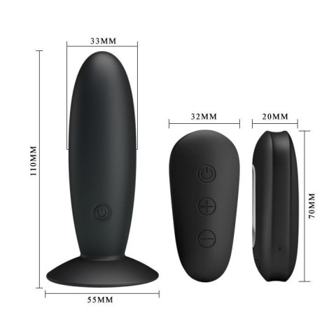 MR PLAY - Remote Control Vibrating Anal Plug