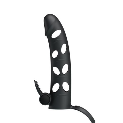 PRETTY LOVE - Vibrating Penis Sleeve with Ball Strap