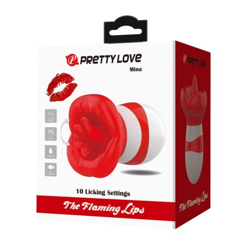 PRETTY LOVE - Mina TPR ABS , 10 licking settings PRETTY LOVE - Mina TPR ABS , 10 licking settings