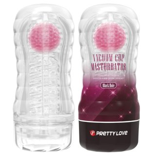 PRETTY LOVE - VACUUM CUP MASTURBATOR Black Hole ABS TPR