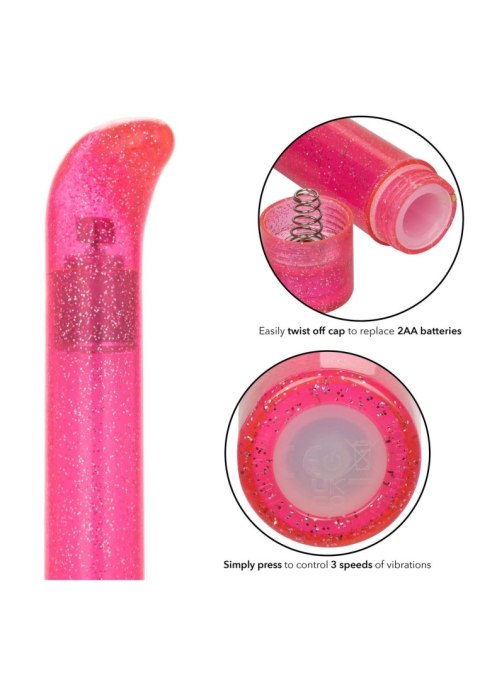 Sparkle Slim G-Vibe Pink