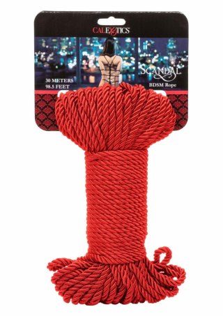 Scandal BDSM Rope 30M Red