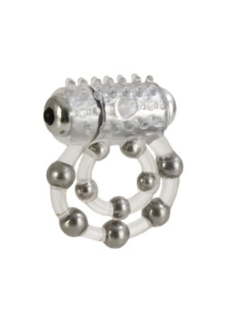 Ring 10 Stroke Beads Vibrating Transparent