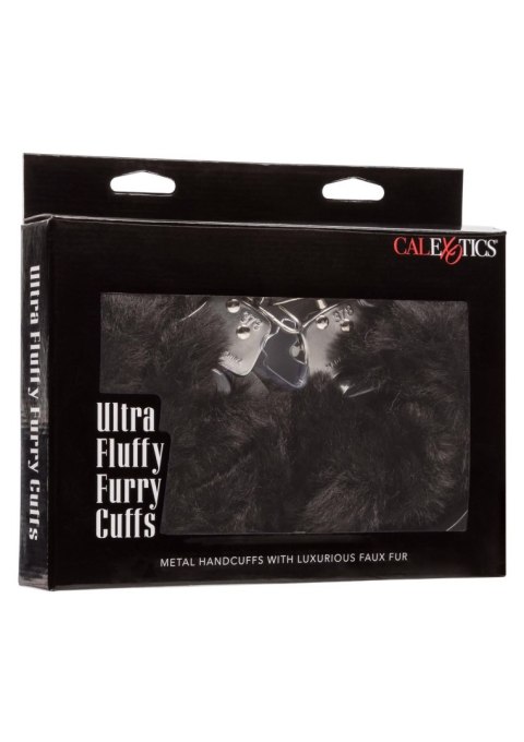 Ultra Fluffy Furry Cuffs Black