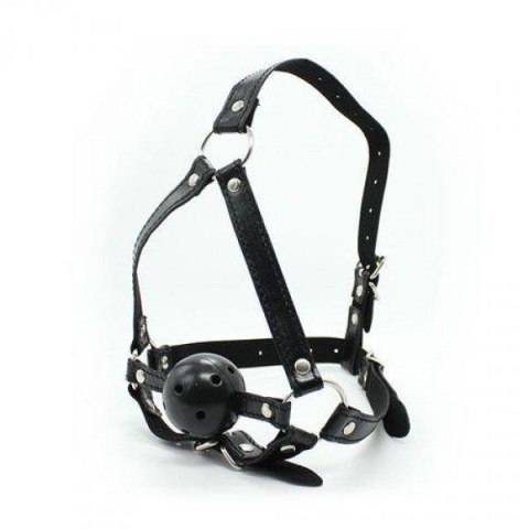 Knebel-Imbracatura Viso con morso Head Harness+Ball Gag