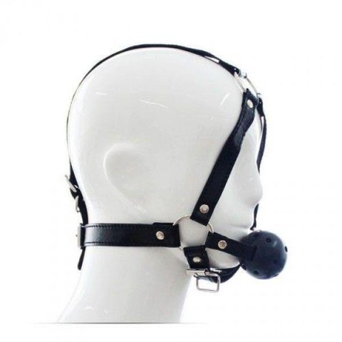 Knebel-Imbracatura Viso con morso Head Harness+Ball Gag