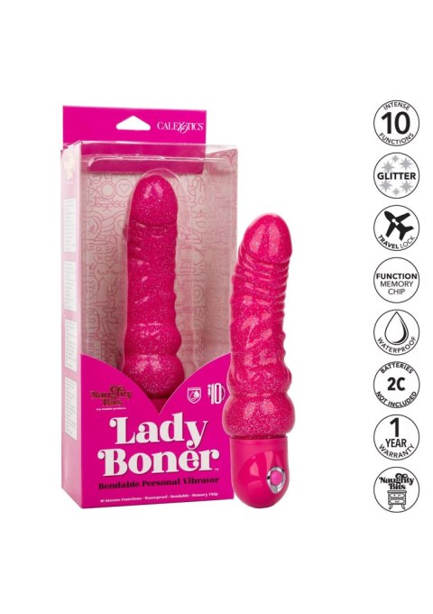 Lady Boner Bendable Vibrator Pink