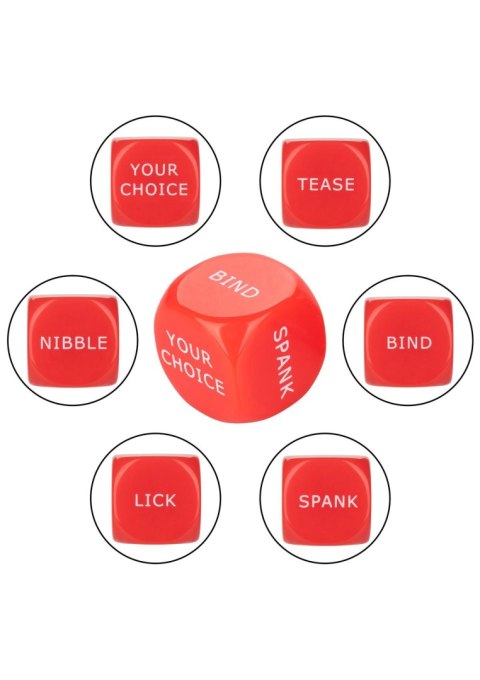 Let's Get Kinky Dice Red