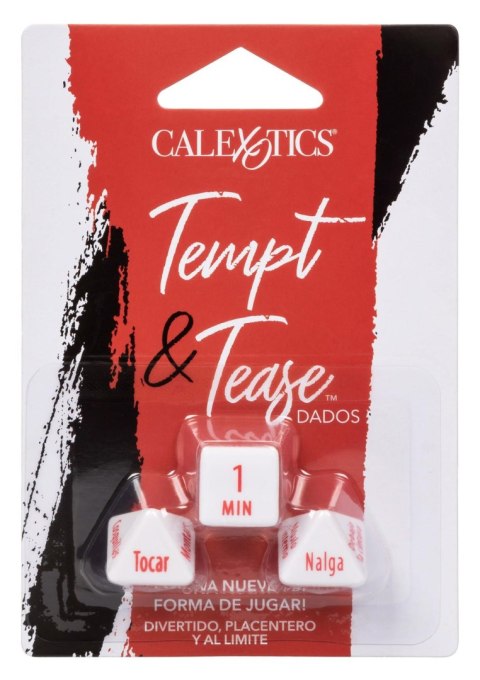 Tempt & Tease Dados - ESPANOL White