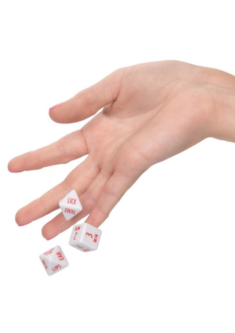 Tempt & Tease Dice White