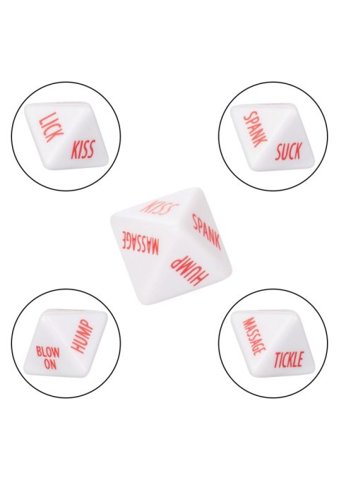 Tempt & Tease Dice White