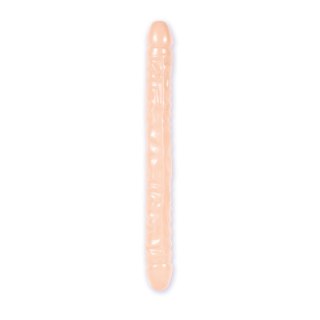 Dildo-VEINED DOUBLE HEADER FLESH 18 INCH