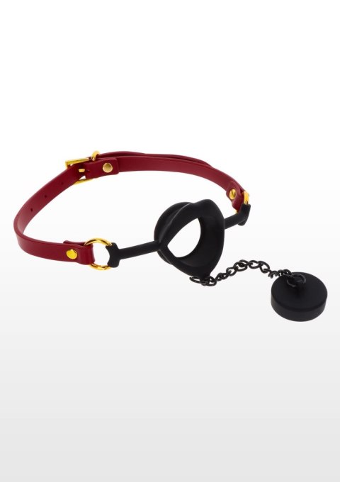 Kinky Gag with Plug Red